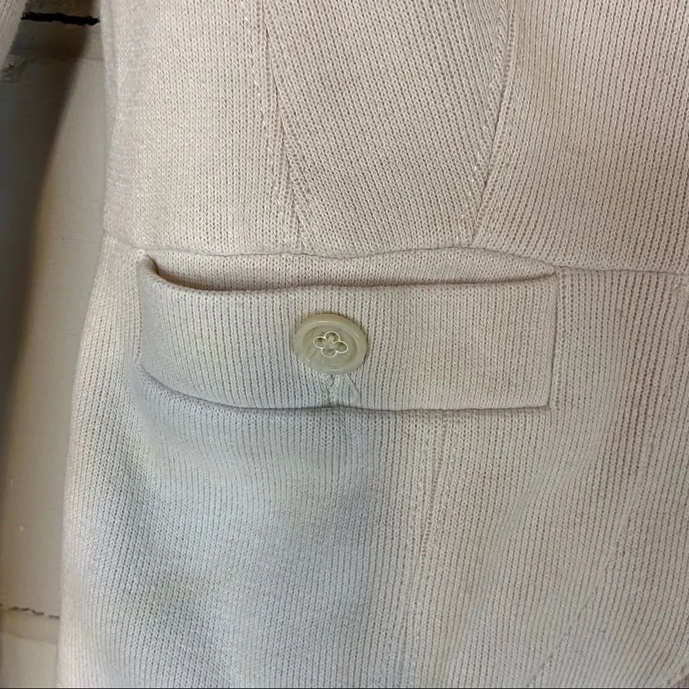 Free People Cream blazer size 2